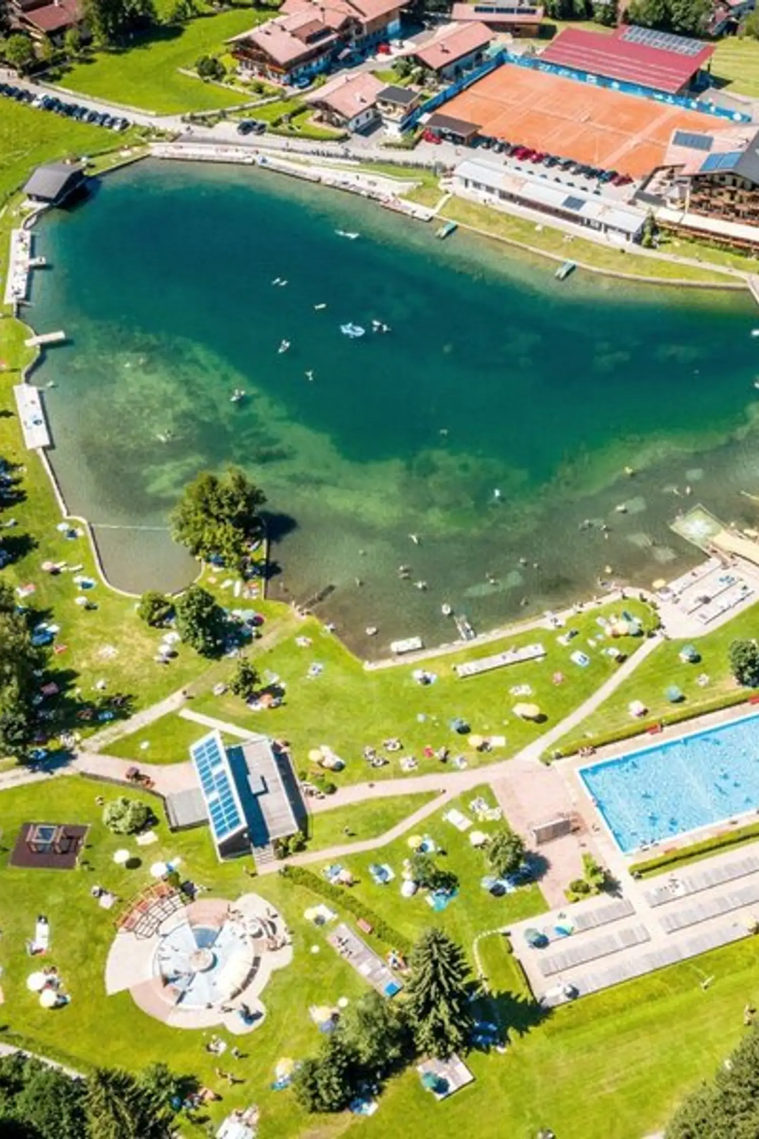 Kirchberg bathing lake