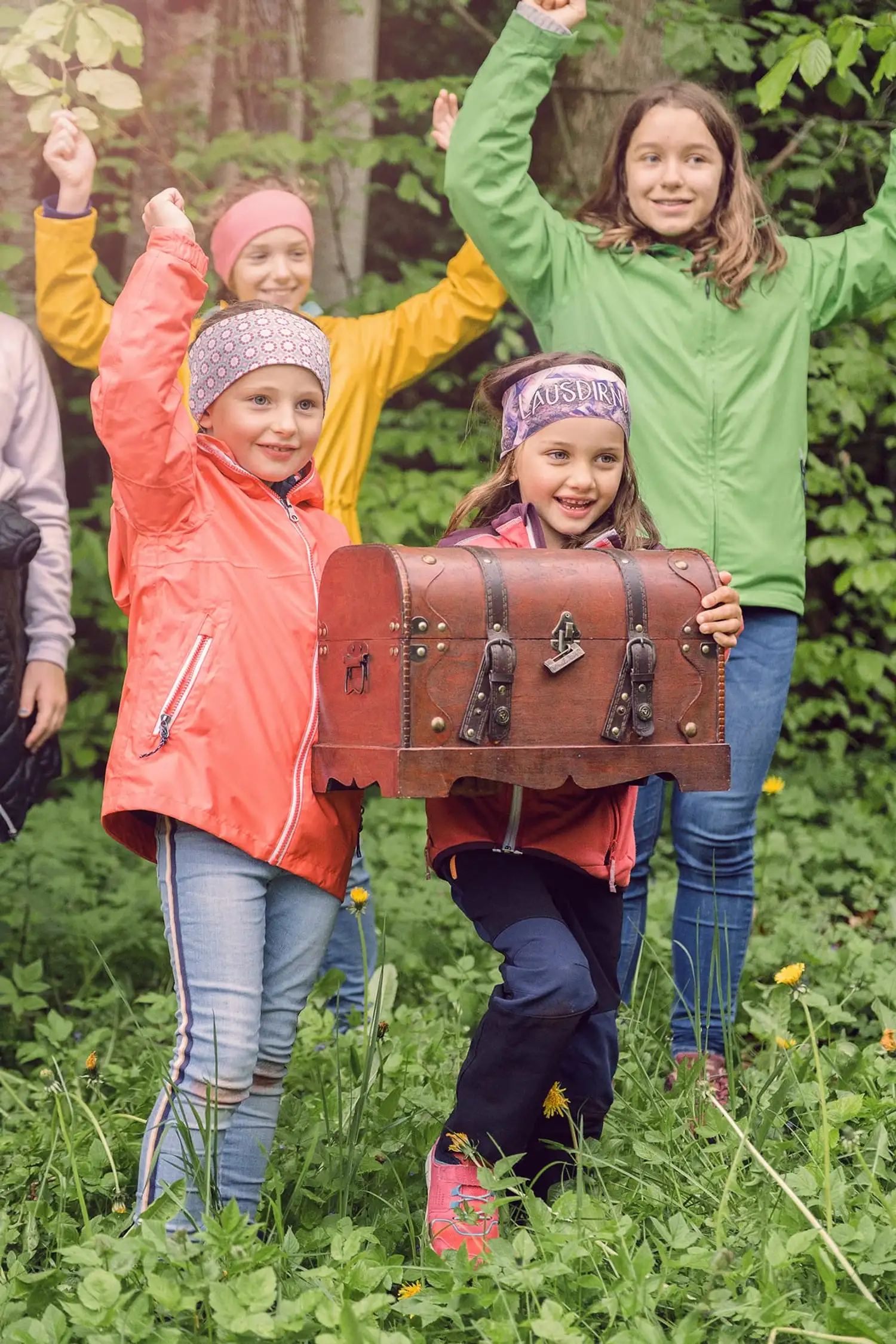Treasure hunt for little explorers