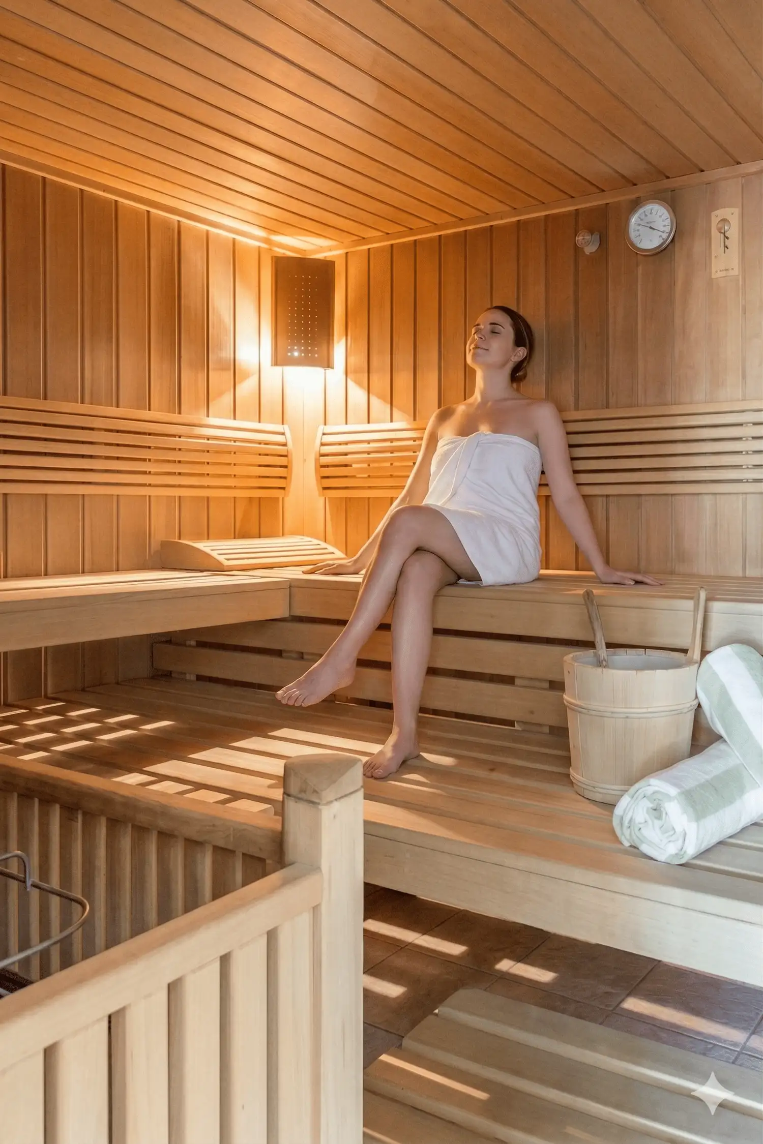 Pure relaxation: our sauna & spa world