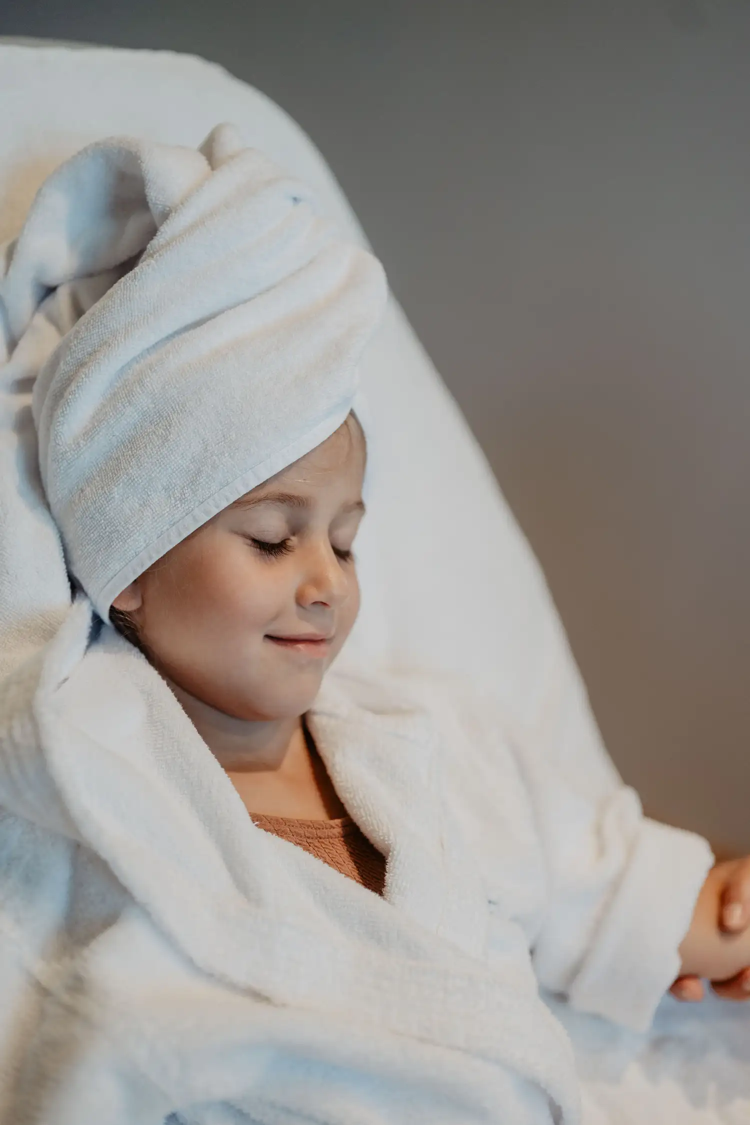 Sanfte Massage für kleine Genießer
