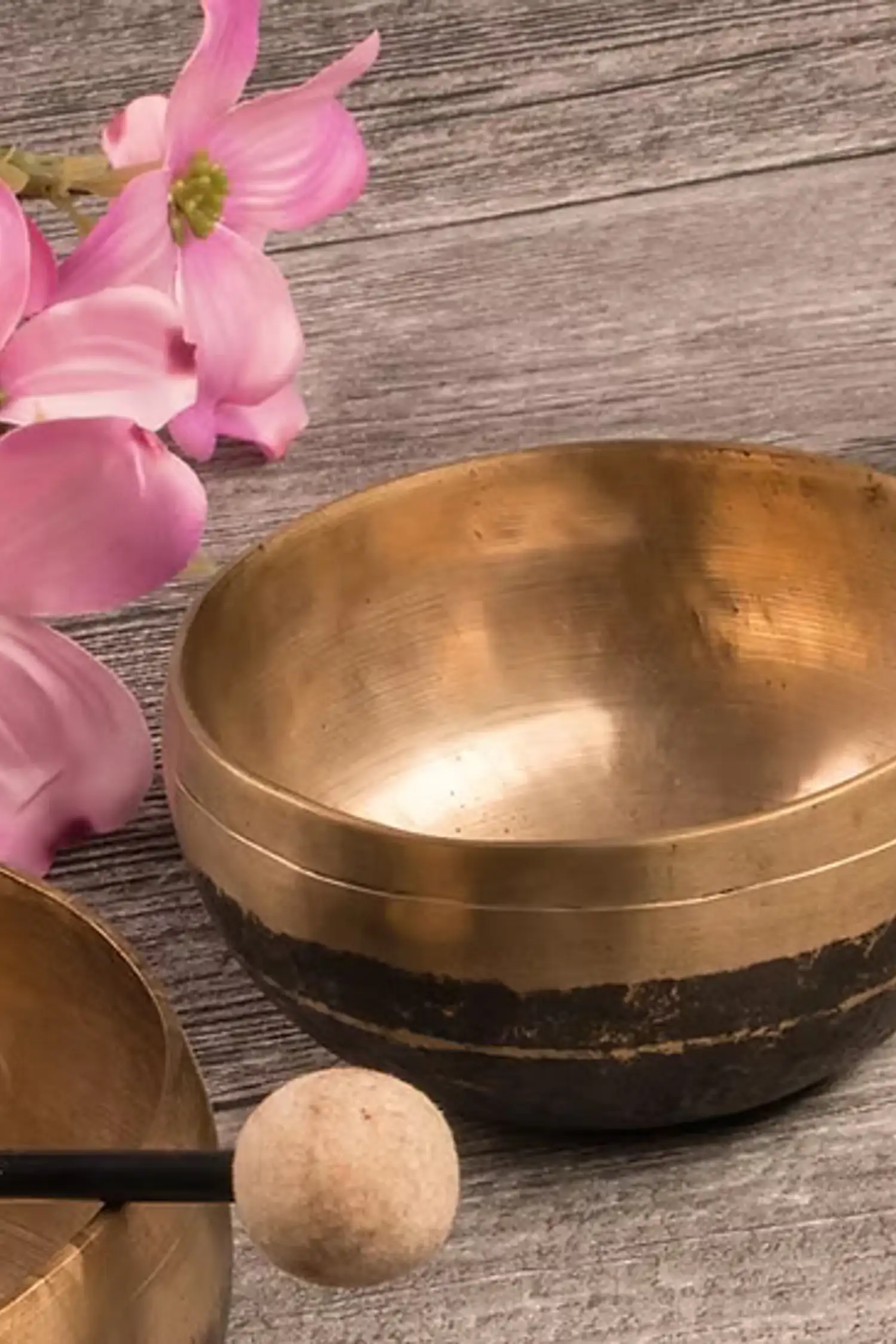 Singing bowl meditation with Janine