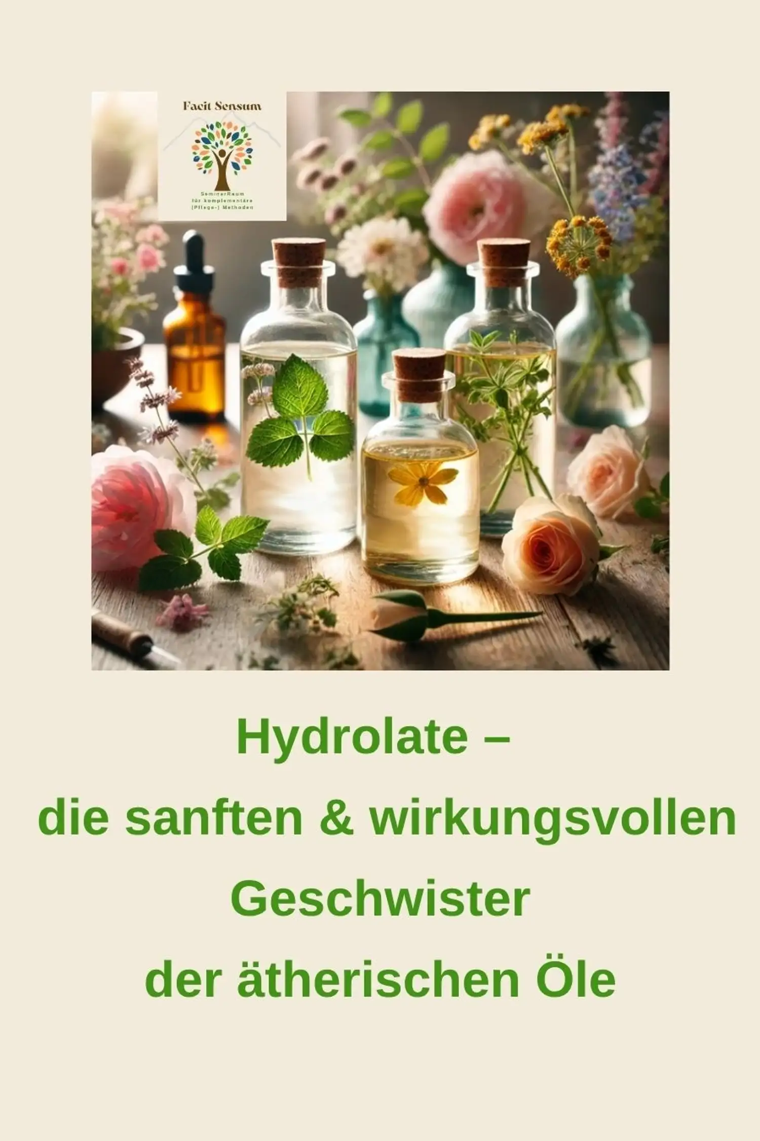 WorkShop: Hydrolate - sanfte Kraft, große Wirkung