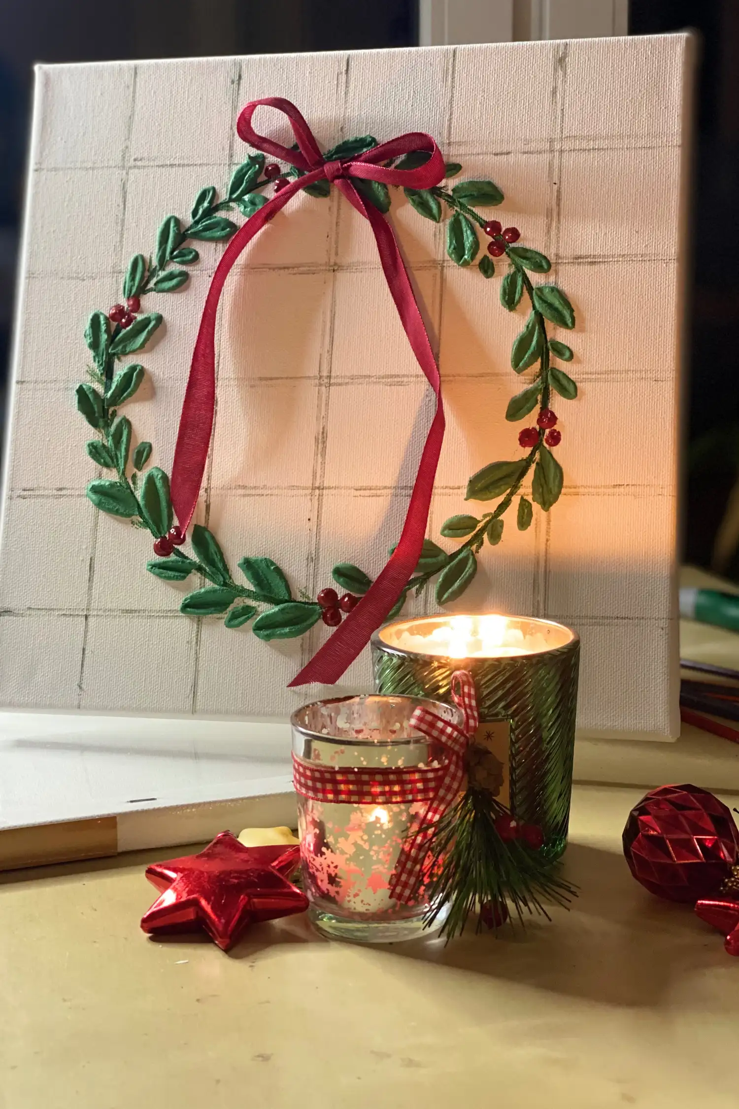 Festive Textural Art with Irina StengelArt