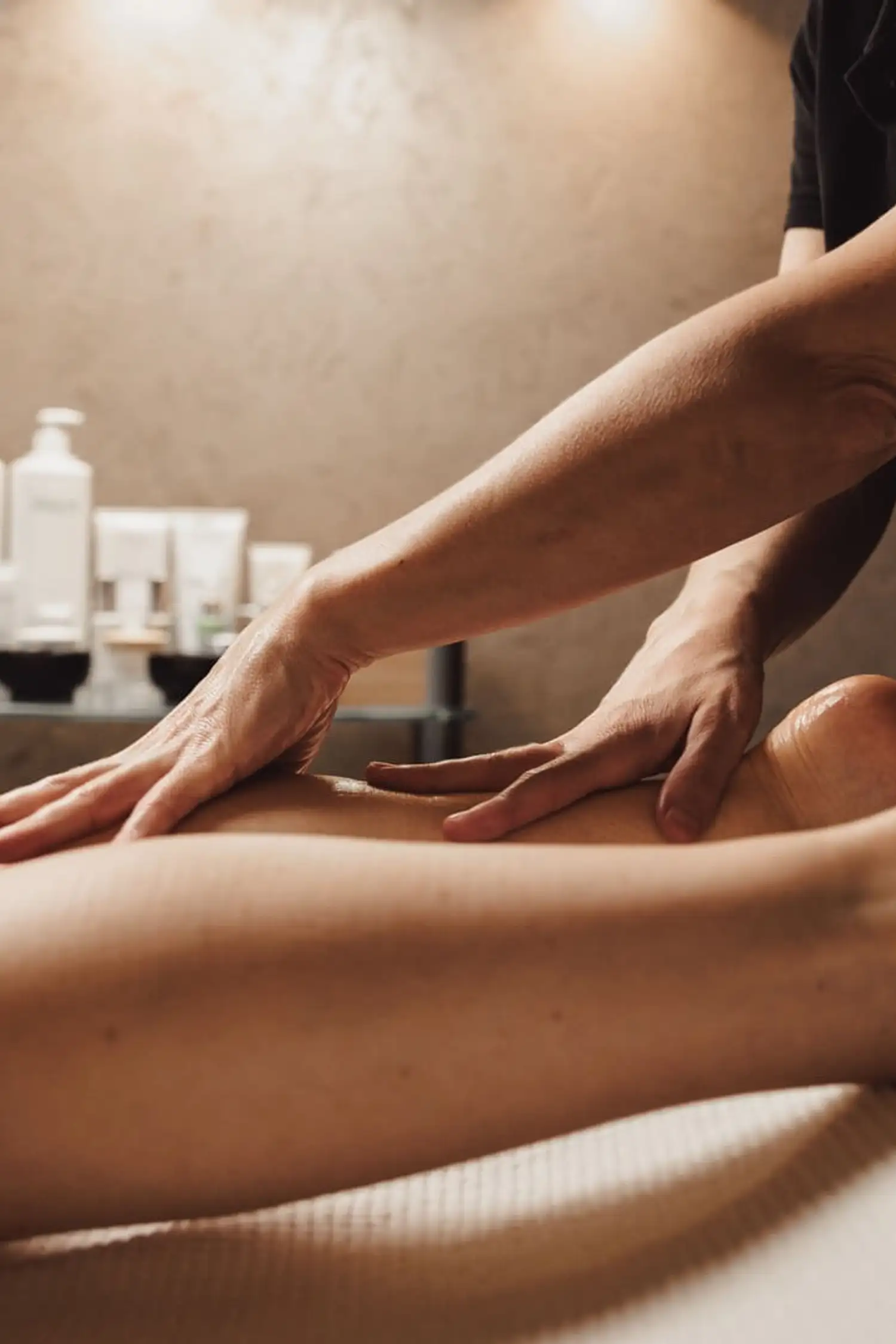 Klassische Teilkörpermassage