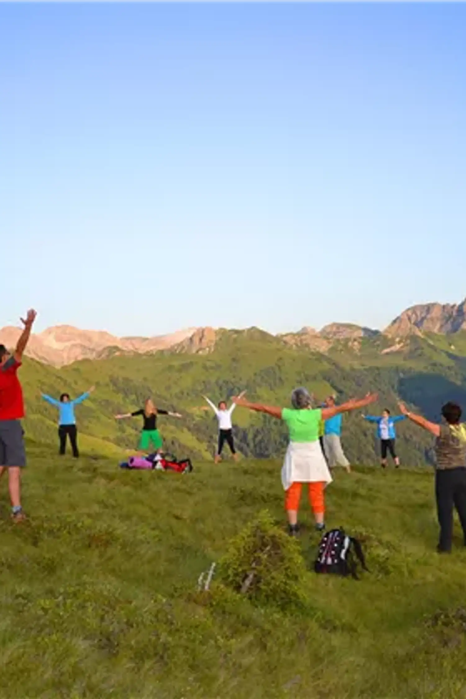 BERG-GESUND Yoga-Wanderung
