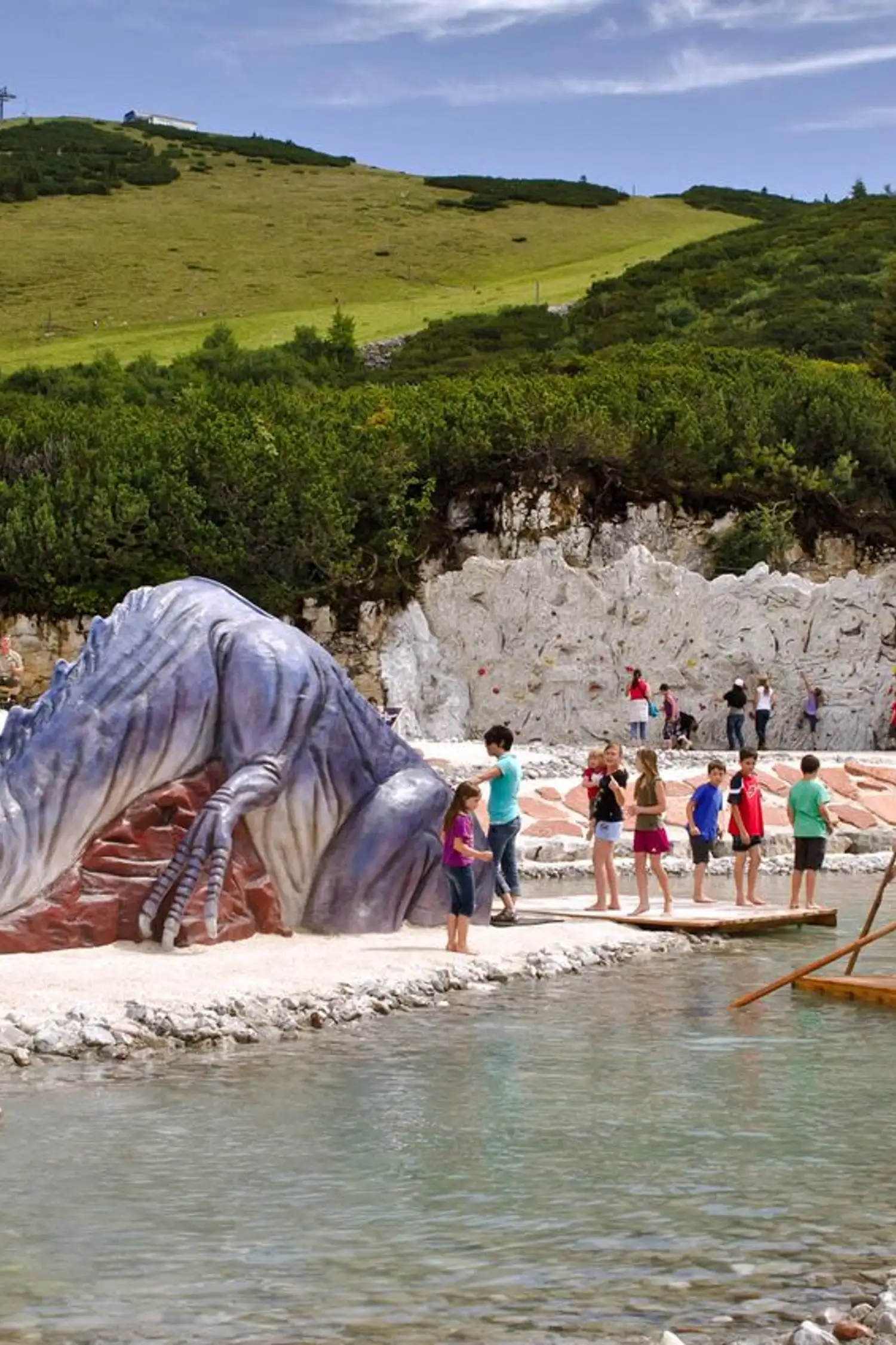 Triassic Park Steinplatte