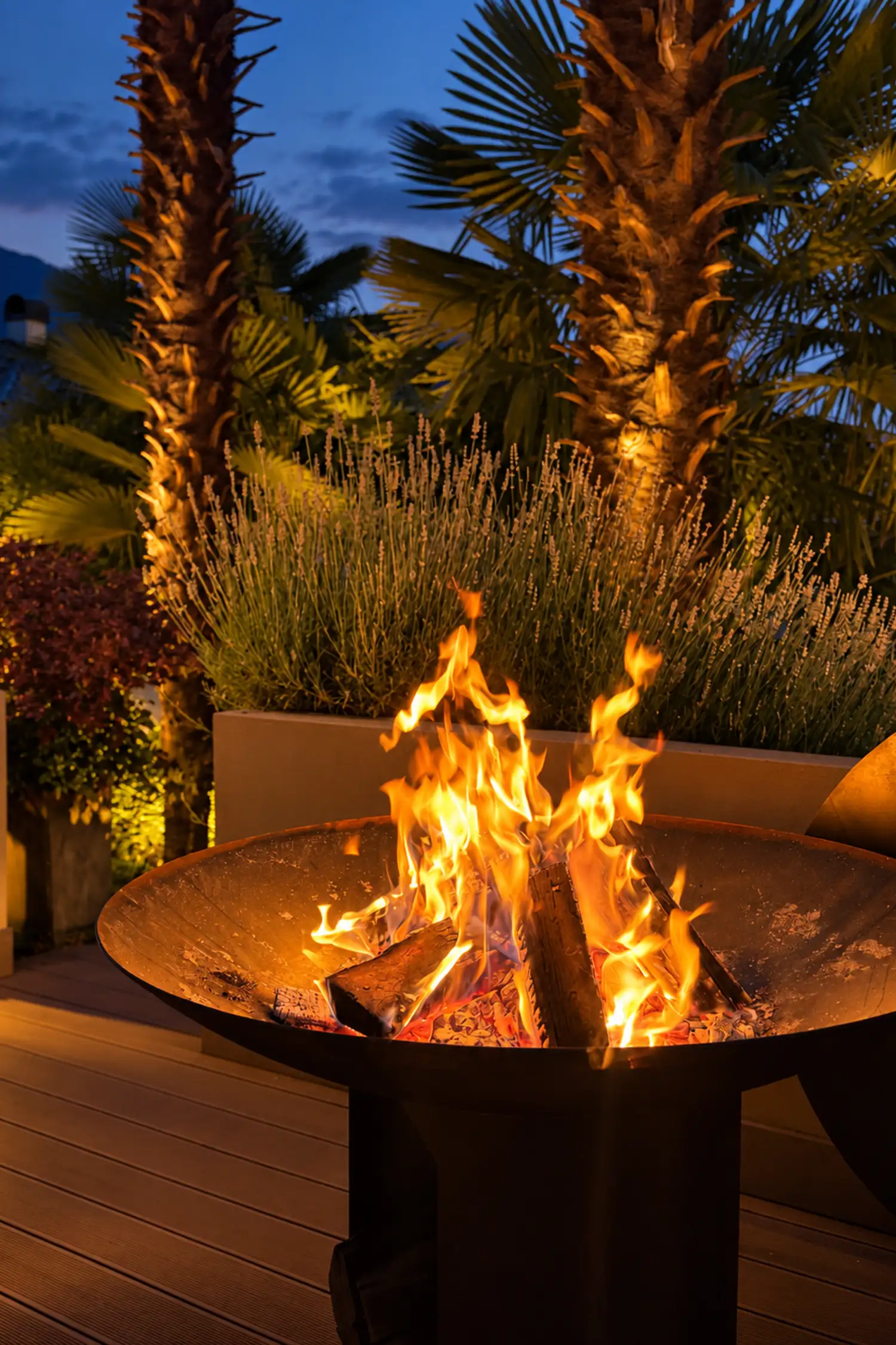 Lagerfeuer & Wein