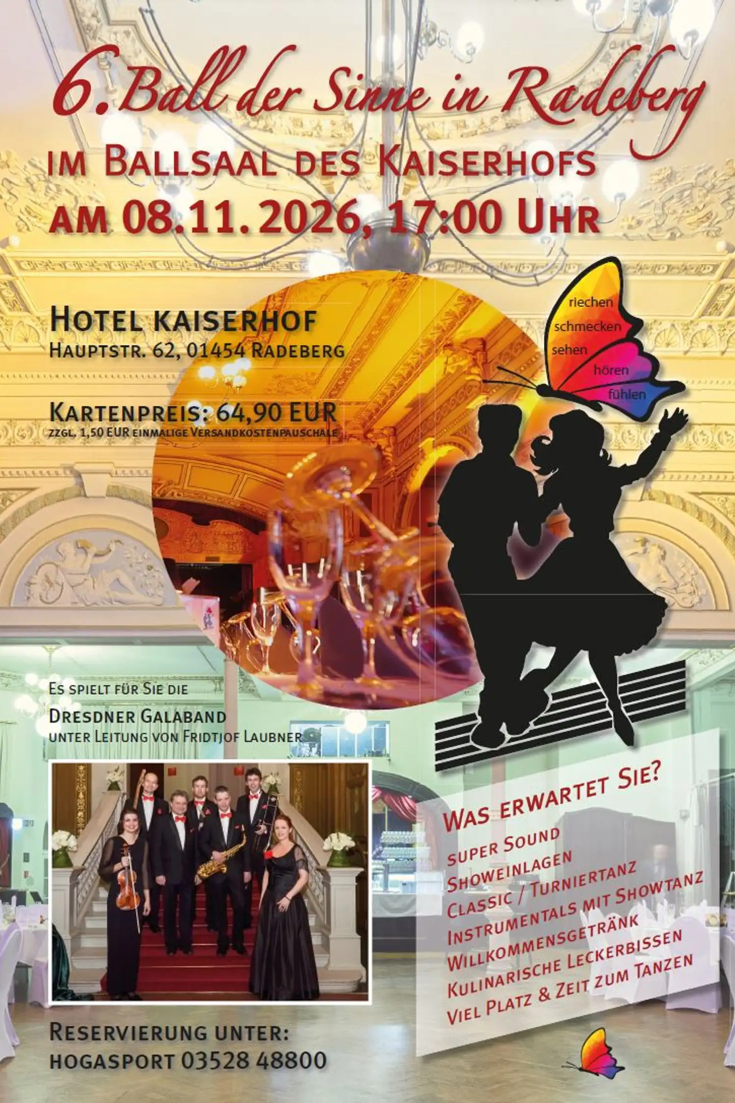 Ball der Sinne im Kaiserhof
