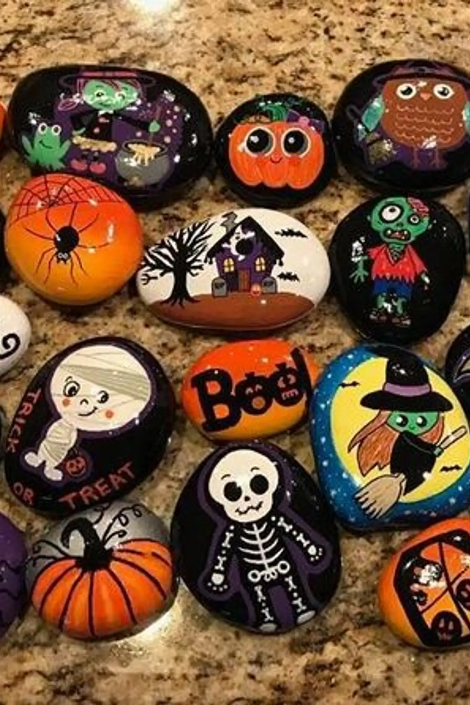 Halloween Wandersteine