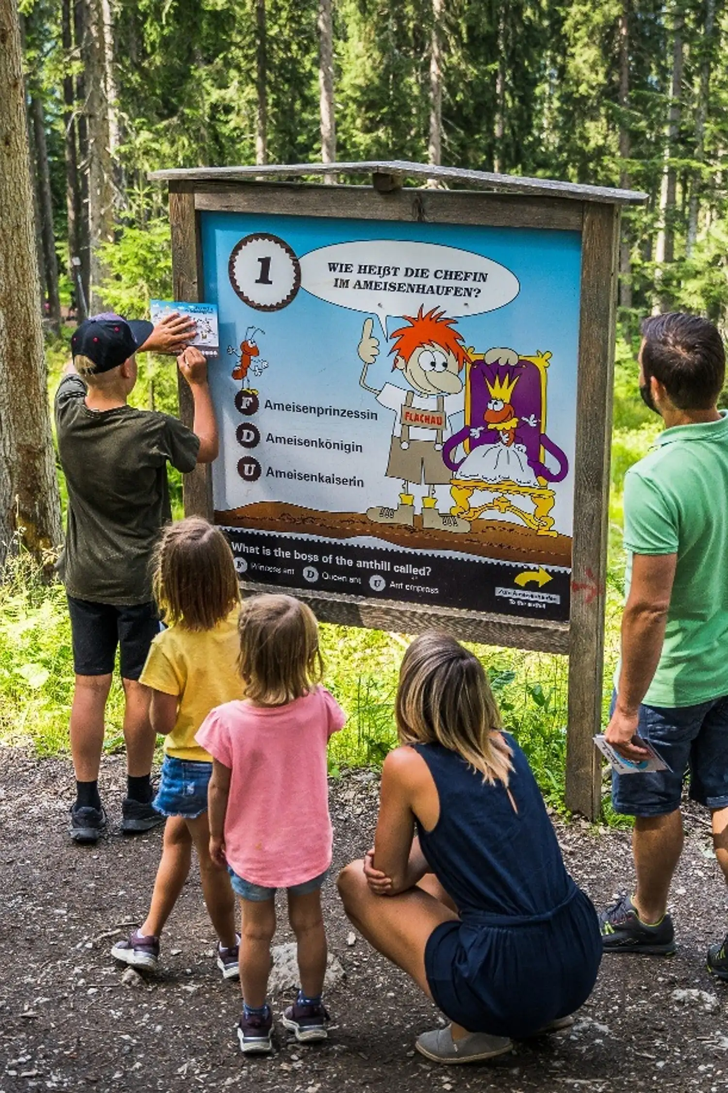 Flori's adventure trail in Flachau