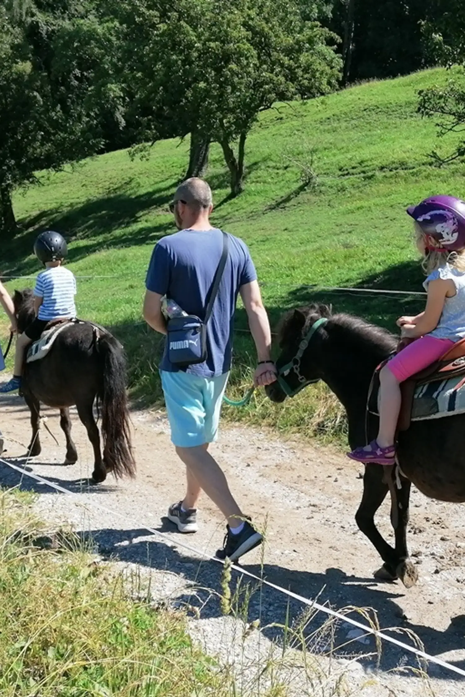 Kinderponyreiten in Brixen