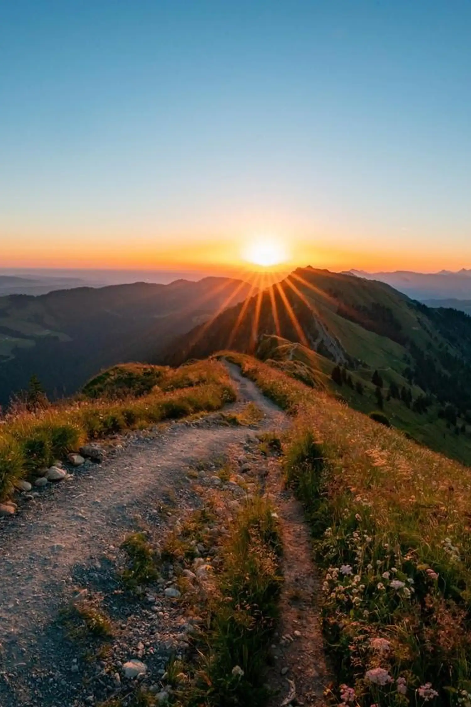Servizio ecumenico in montagna
all'alba
