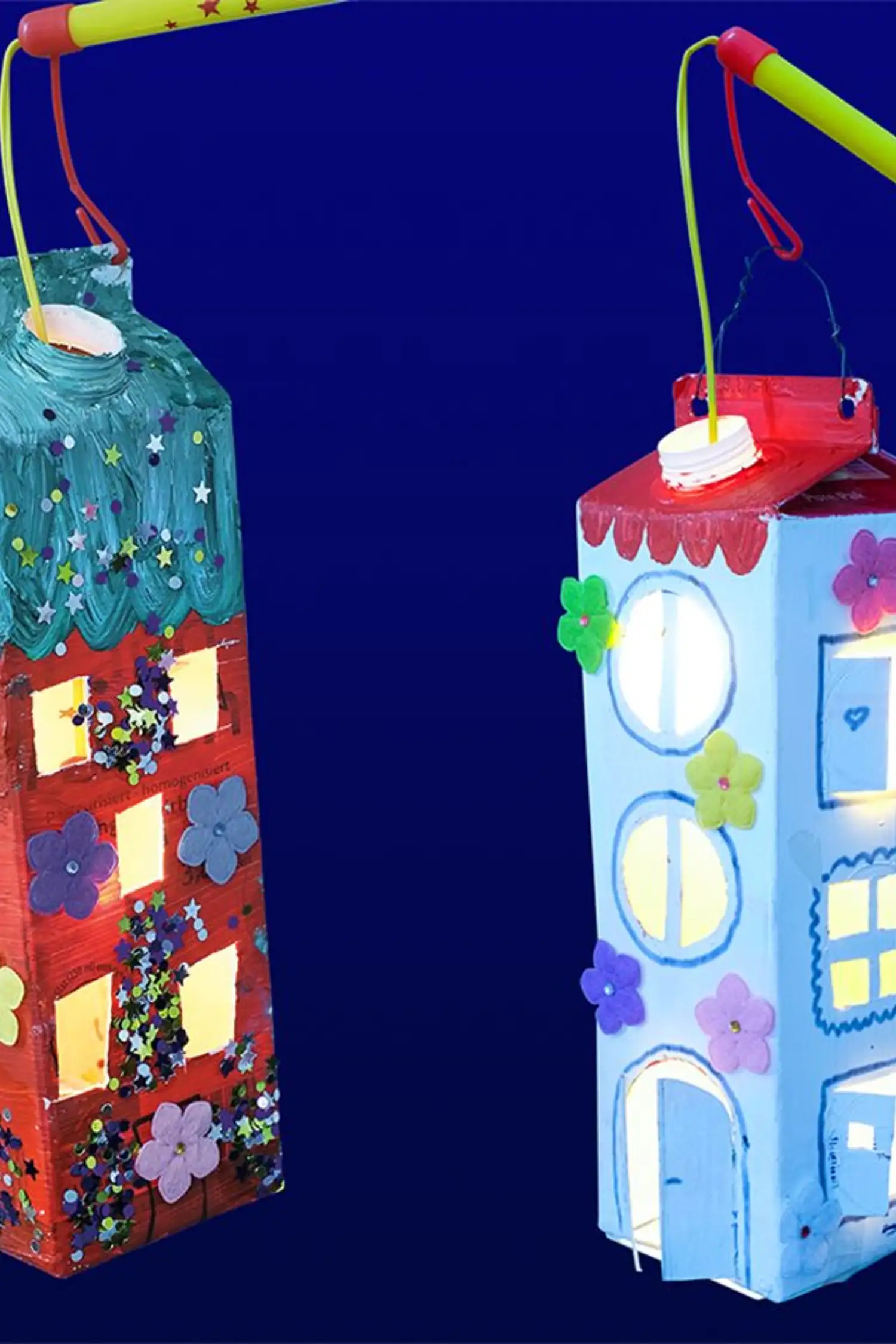 Let's make a lantern out of a Tetra Pak