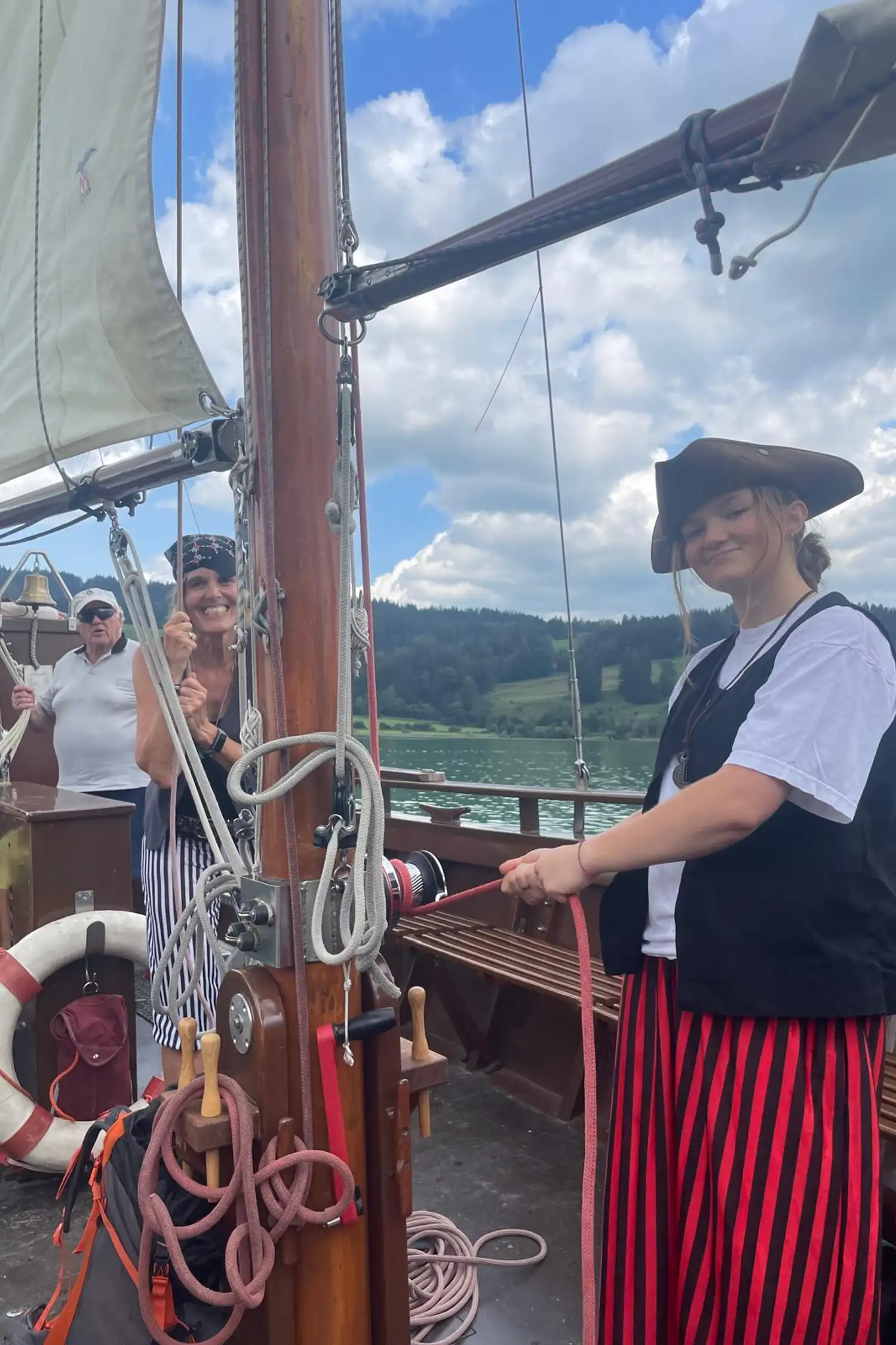 Pirate adventure on the Alpsee