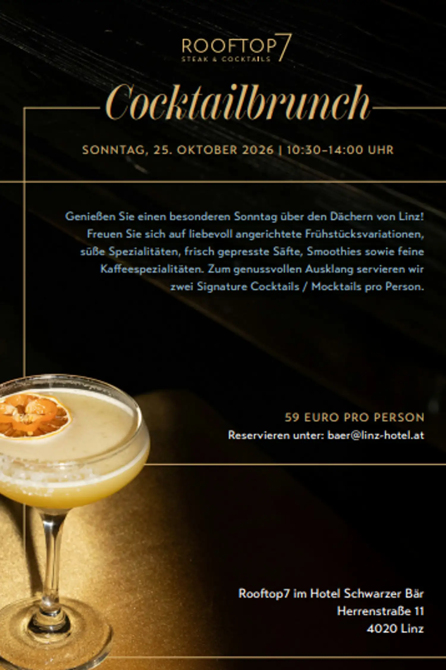 Cocktail Brunch at Rooftop7