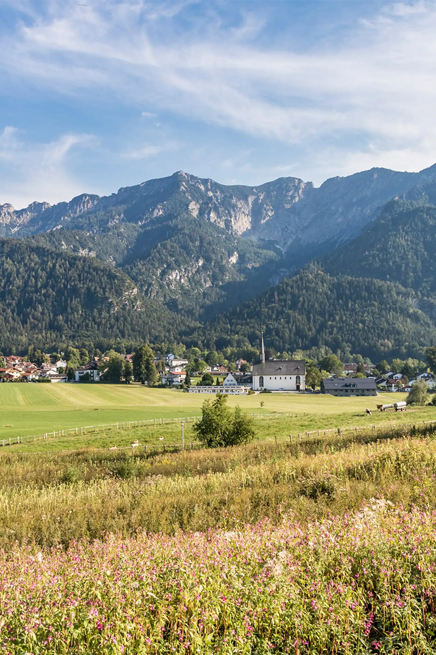 Wanderung zum Schloss Marzoll