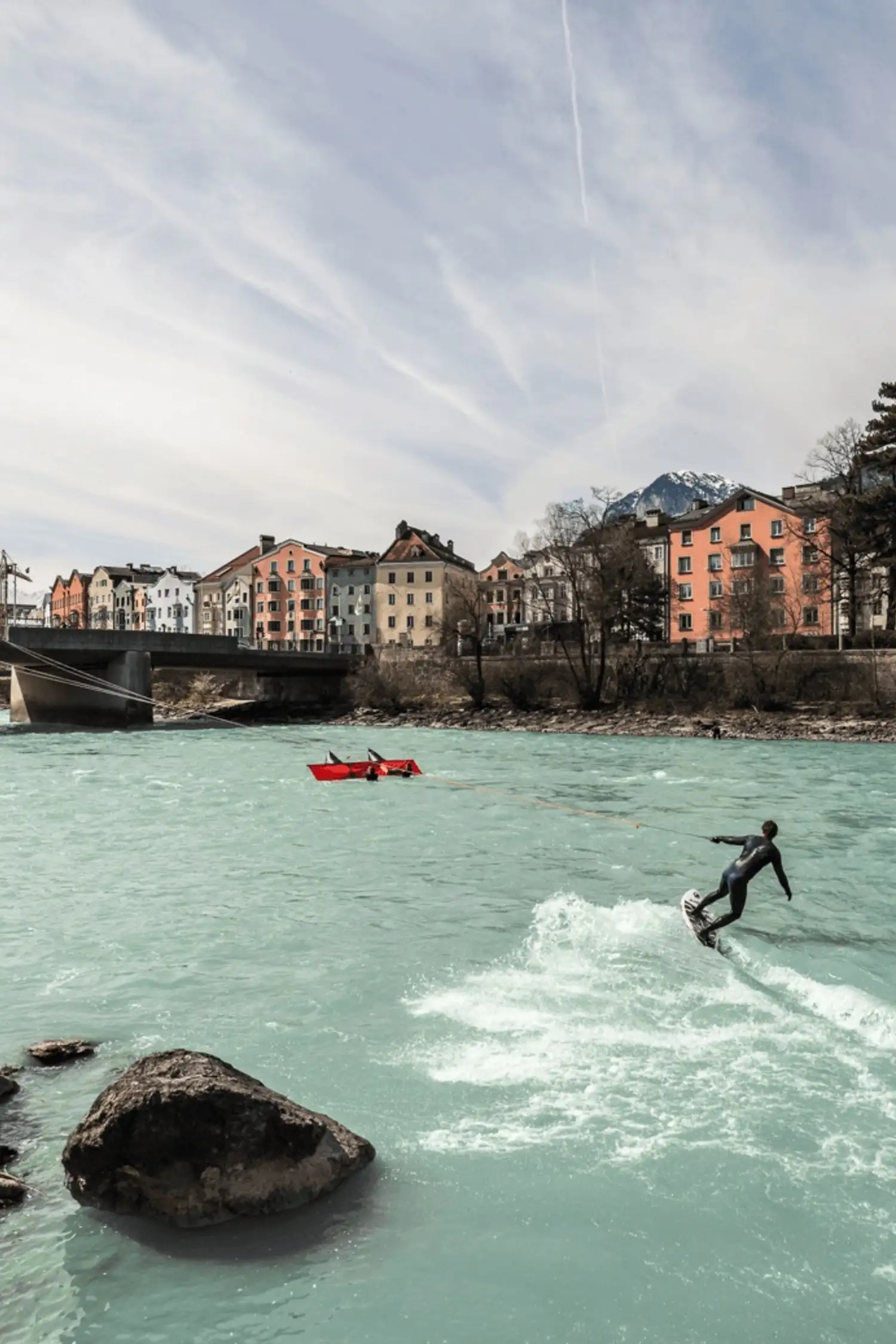 Suchtpotential - "Up Stream Surfing" in Innsbruck