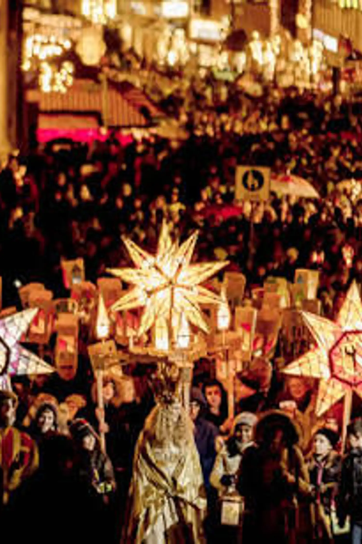 Lichterzug der Nürnberger Schulkinder