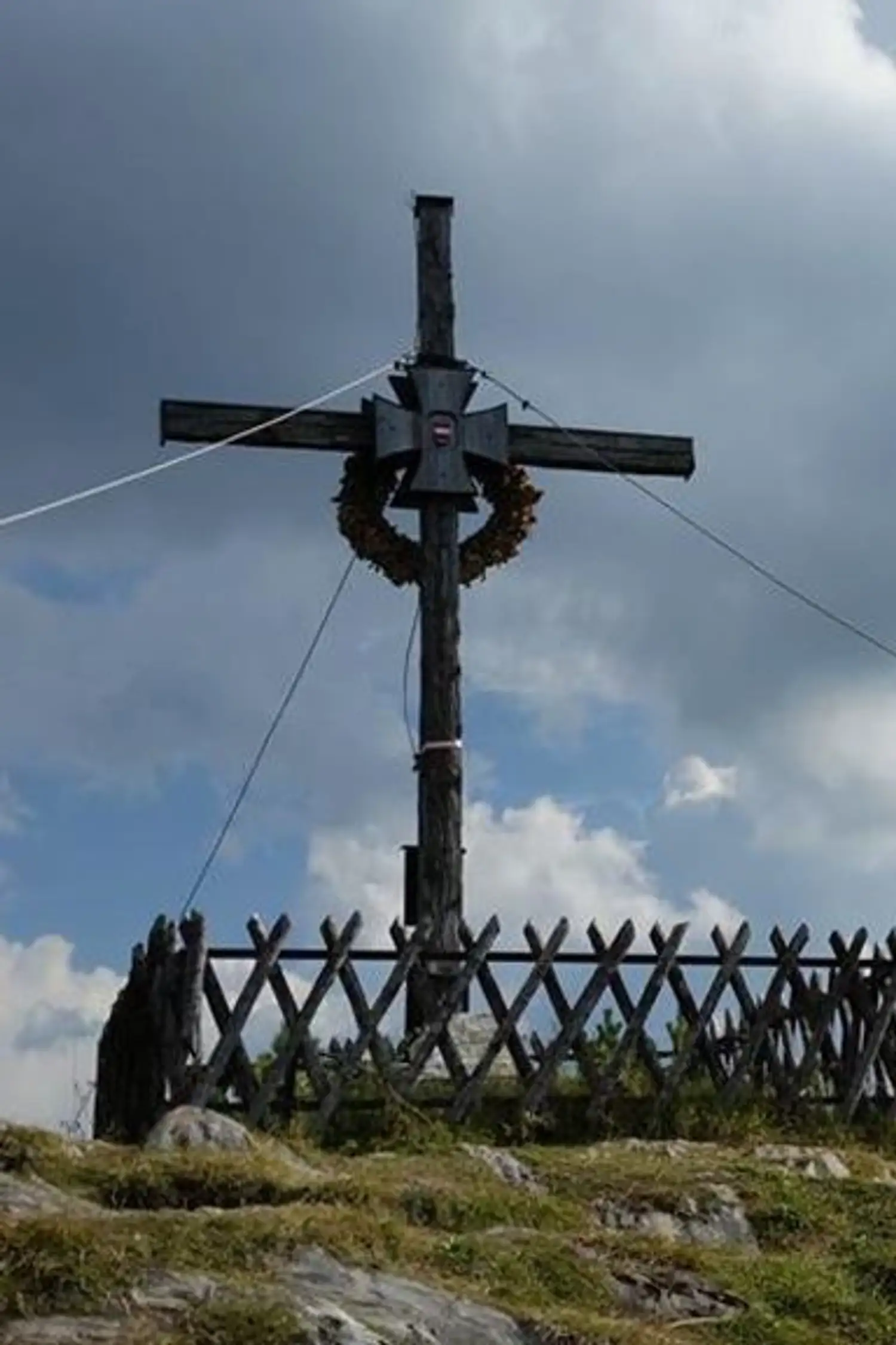 Mountain mass on the Sonntagskogel