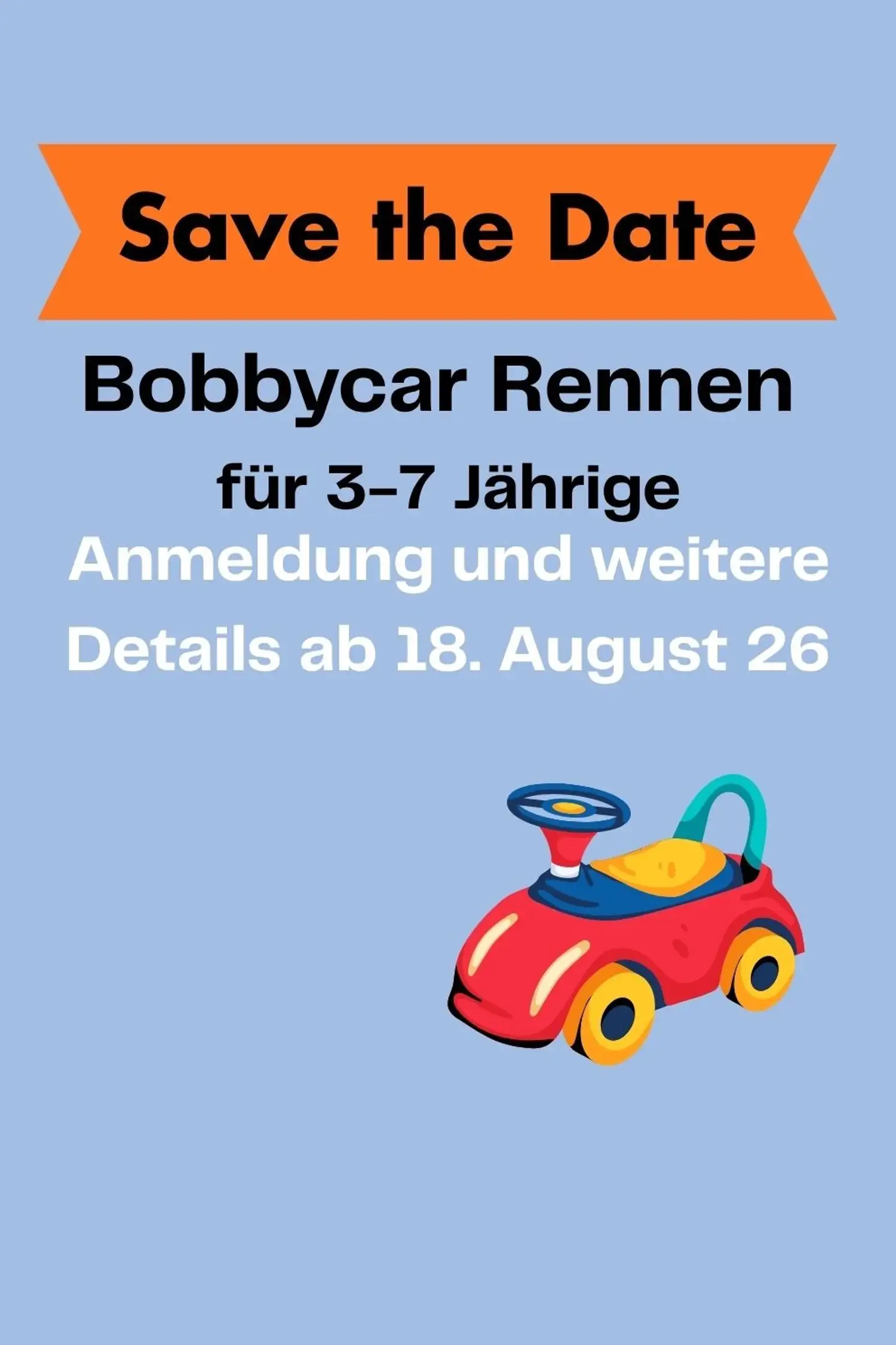 Bobby Car Rennen