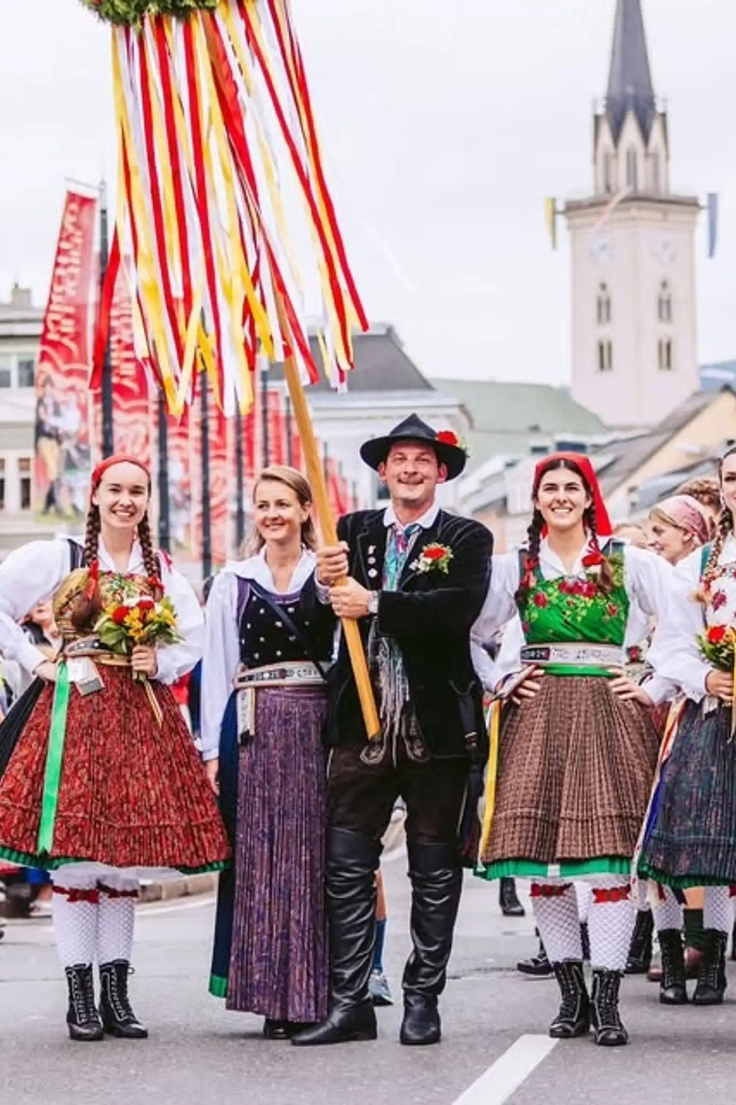 Traditional Costume Parade in Villach