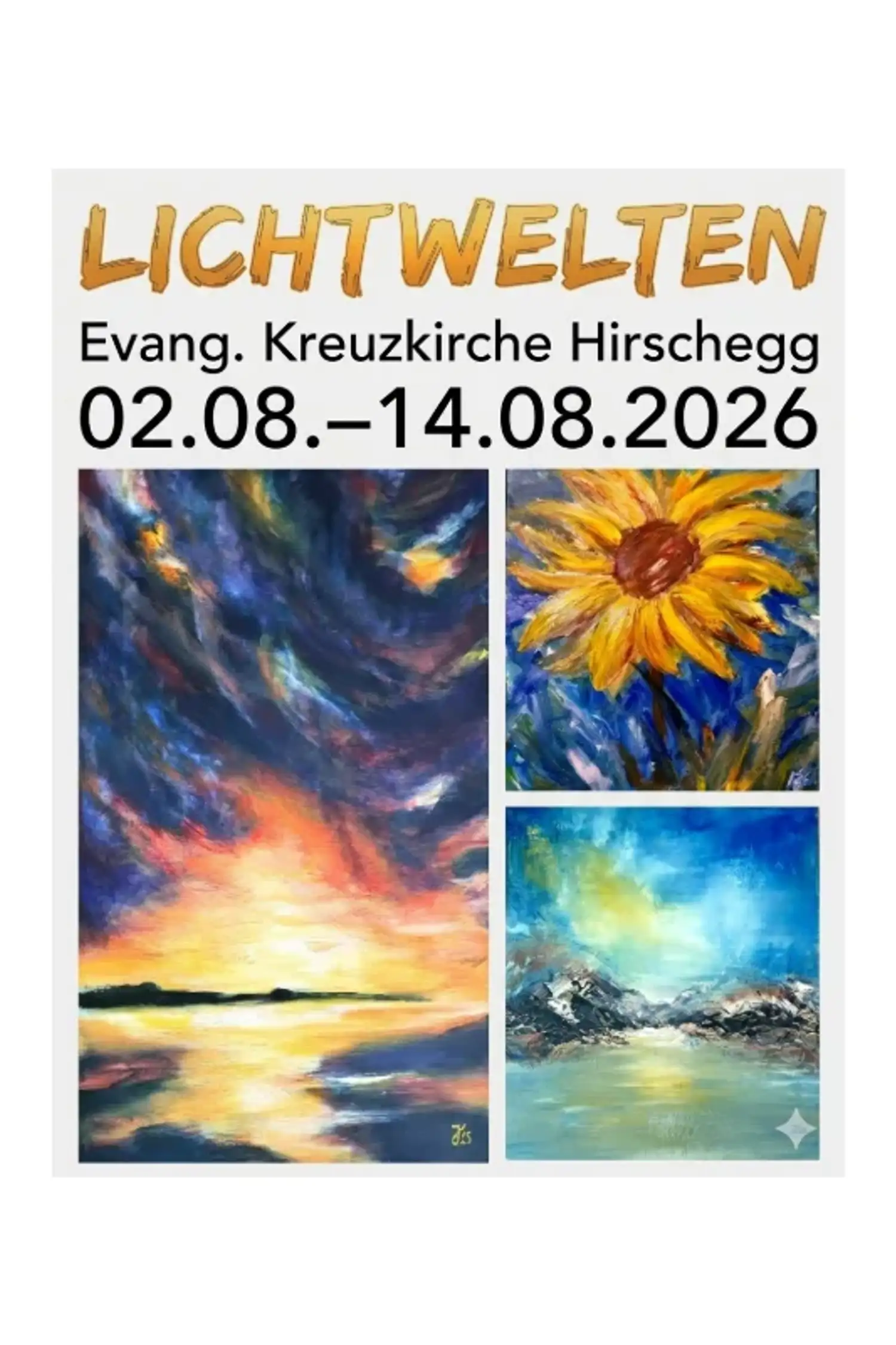 Ausstellung Lichtwelten
