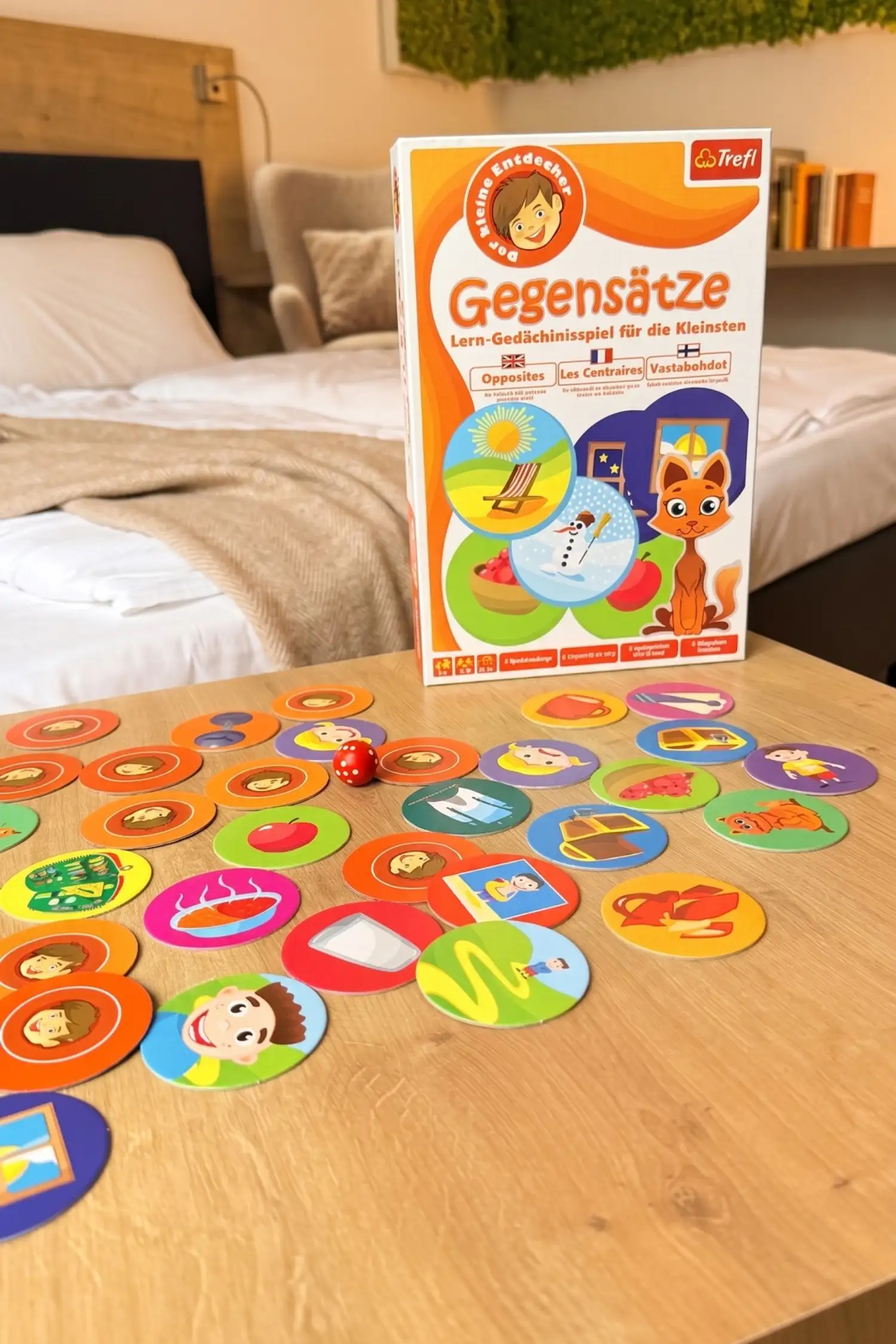 Learning opposites - memory game