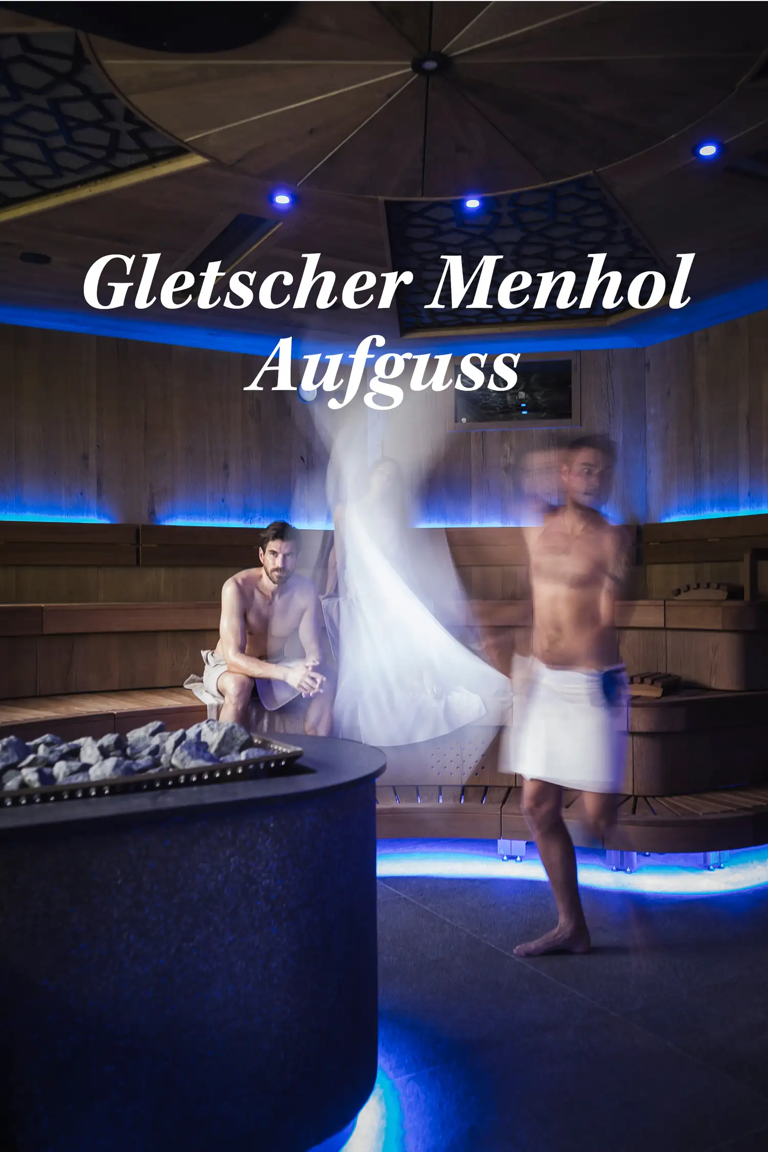 Gletscher-Menthol Aufguss