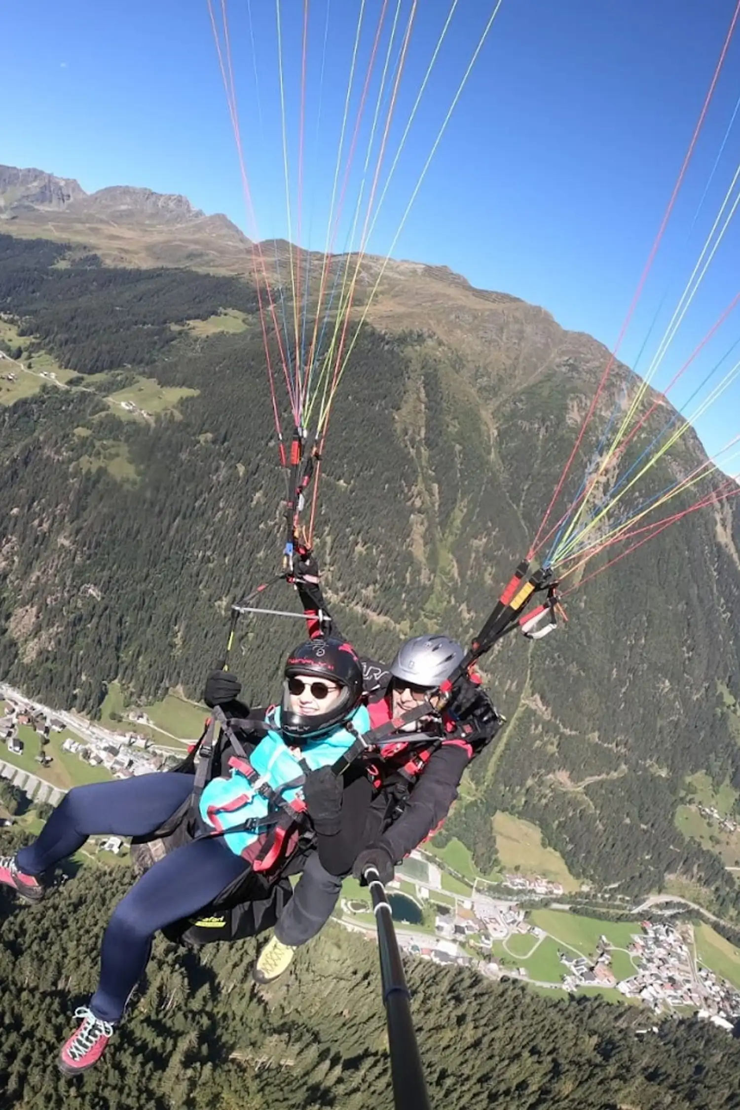 Paragleiten – Tandemfliegen in See