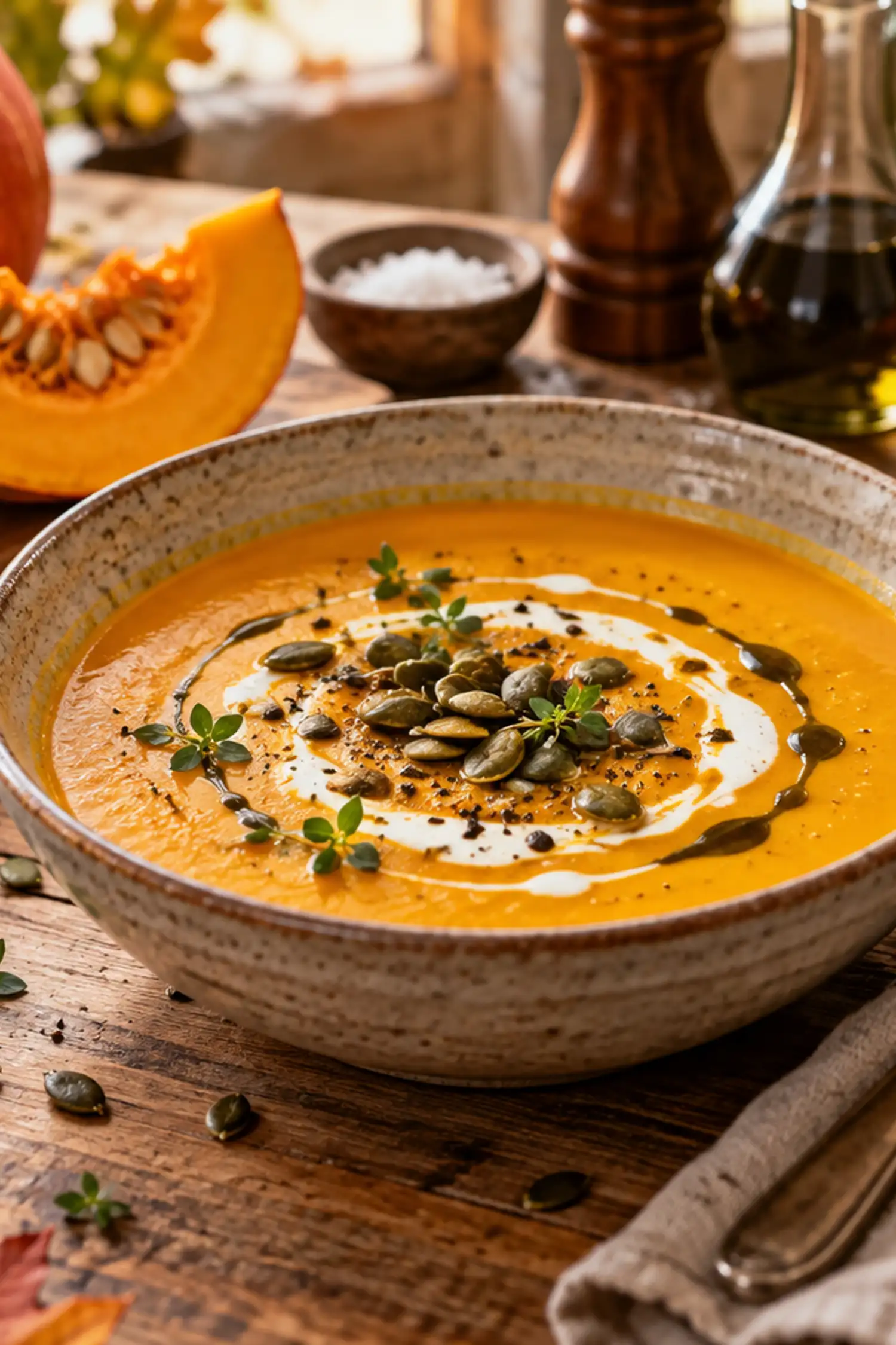 Kürbiscremesuppe