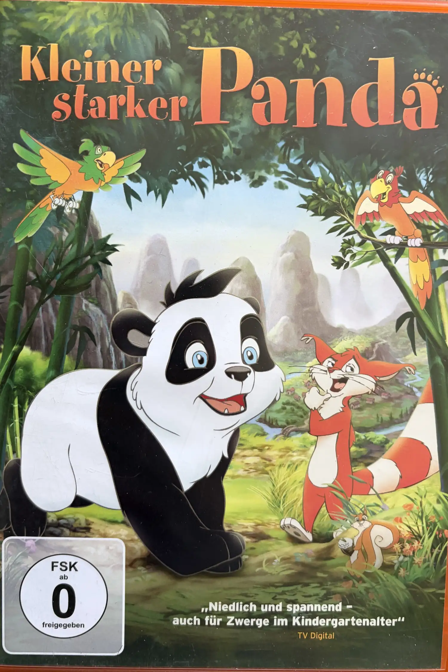 Kleiner starker Panda