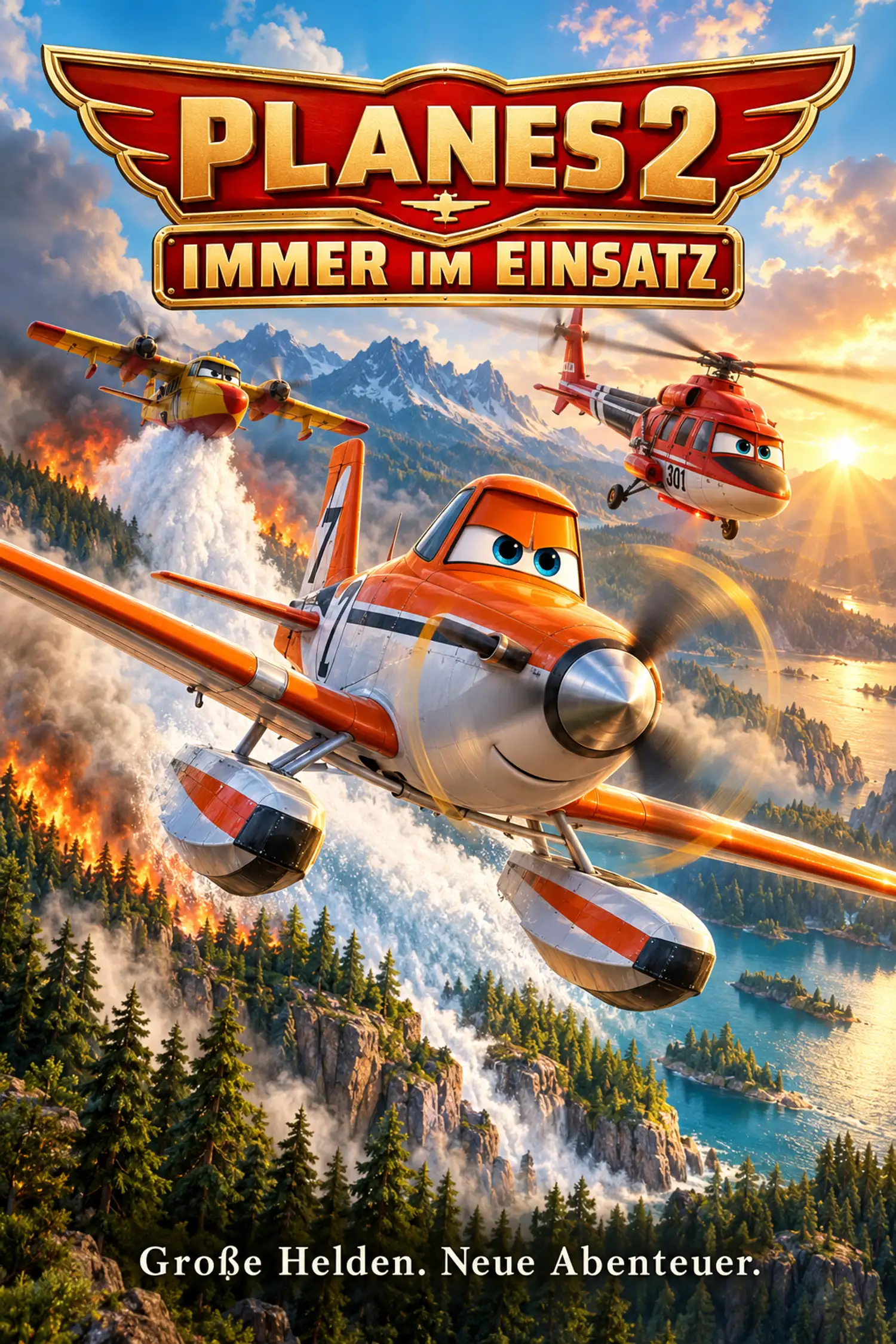 Movietime: Planes 2 immer im Einsatz
